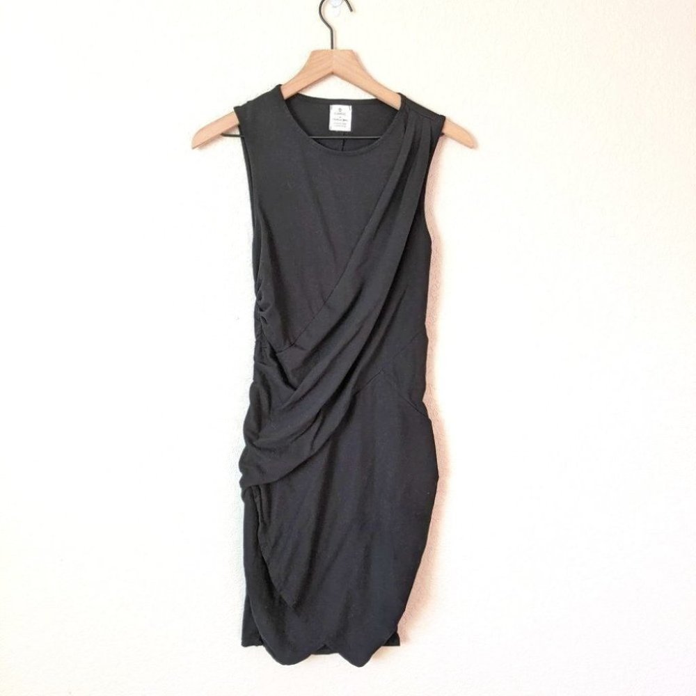 Evereve & Michael Stars Collab Ruched Mid Length Dress S